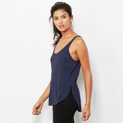 Plain Flowy side slit tank Bella+Canvas 125 GSM